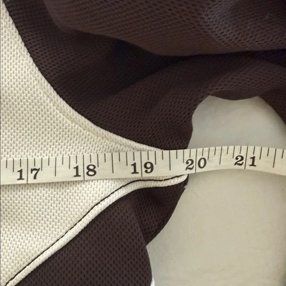 Reebok NFL Women's Medium Cleveland Brown Long Sleeve Hoodie - Picture 7 of 11